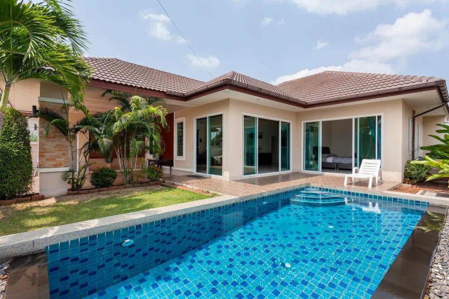 Luxury 3 Bed Pool Villa Ban Huai Yai Dış mekan fotoğraf